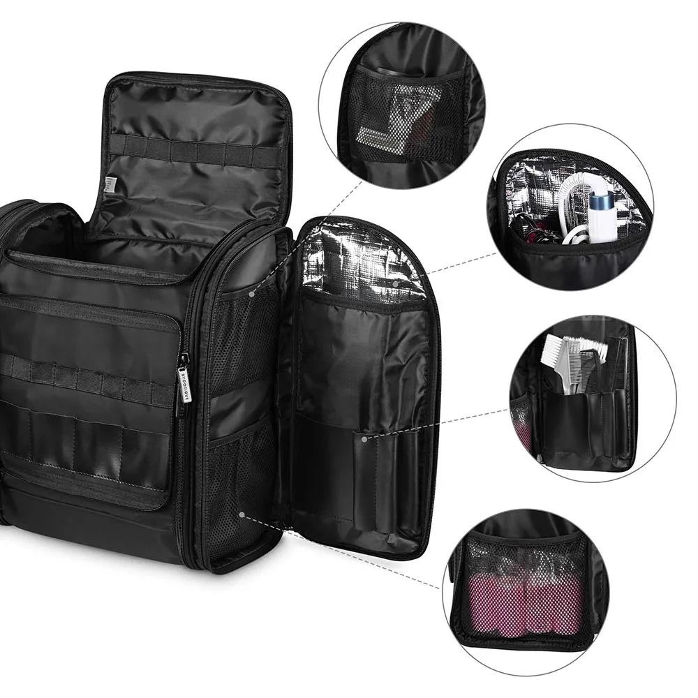 TheLAShop Barber Bag Makeup Backpack for Artist Hairstylist