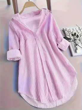 🌸Women's Striped Pattern Blouse🧥👦👧