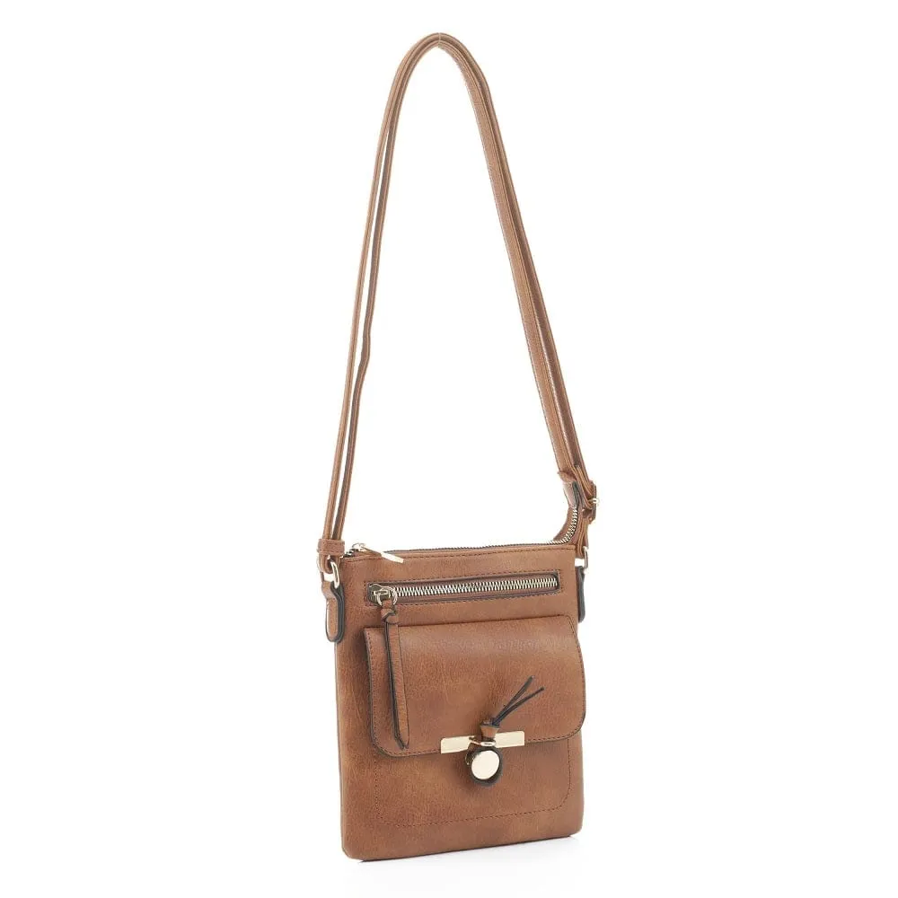 XB6194 Monogrammable Soft Modern Crossbody